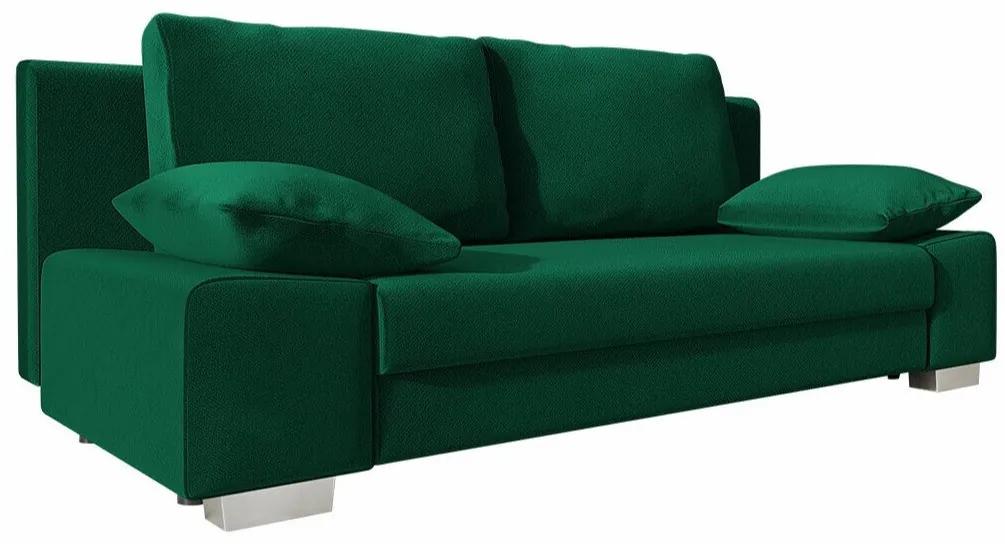 Καναπές κρεβάτι Comfivo 145, Αριθμός θέσεων: 2, Αποθηκευτικός χώρος, 77x200x87cm, Πόδια: Μέταλλο, Πλαστική ύλη | Epipla1.gr