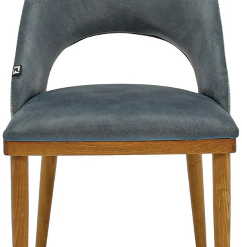 Καρέκλα τραπεζαρίας Castel Fylliana Denim χρώμα 50x56x93εκ. 2αδα 50x56x93 εκ.