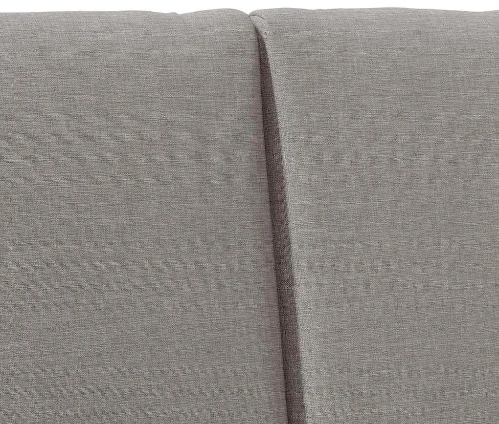 vidaXL Ταπετσαρισμένο κεφαλάρι Taupe 135 cm Στερεά ξυλεία πεύκου