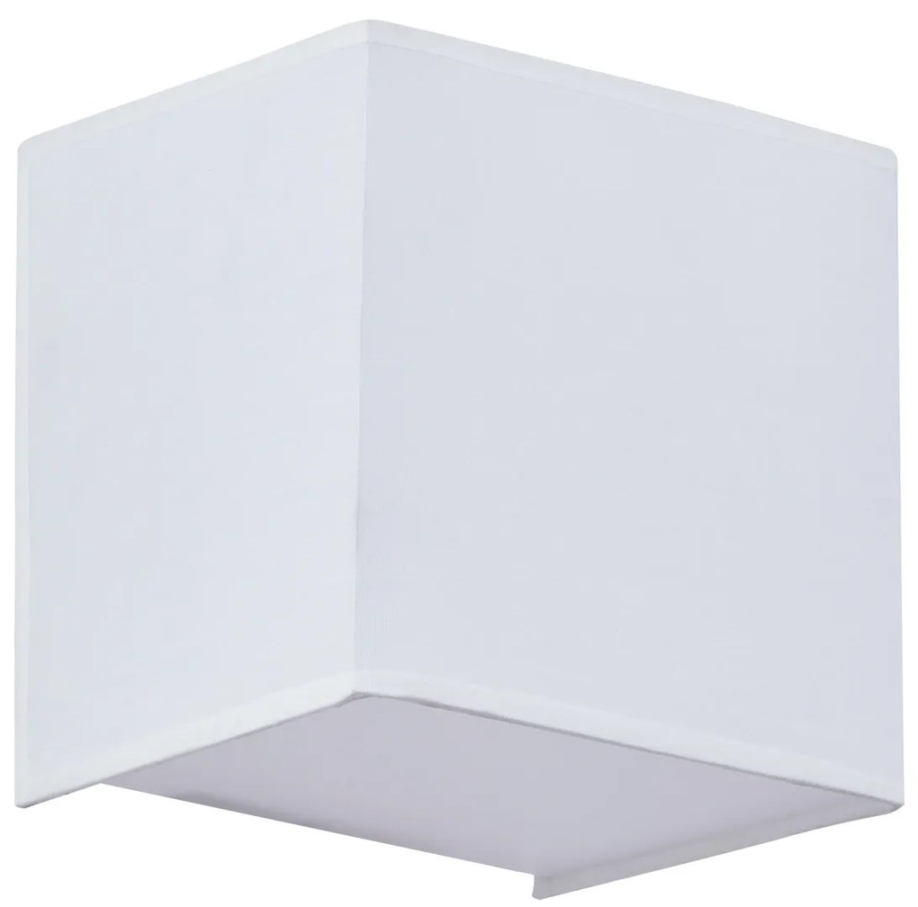 Φωτιστικό Τοίχου - Απλίκα SE21-WH2-15 SERAPH WHITE SHADE WALL LAMP Γ1 - 51W - 100W - 77-8283