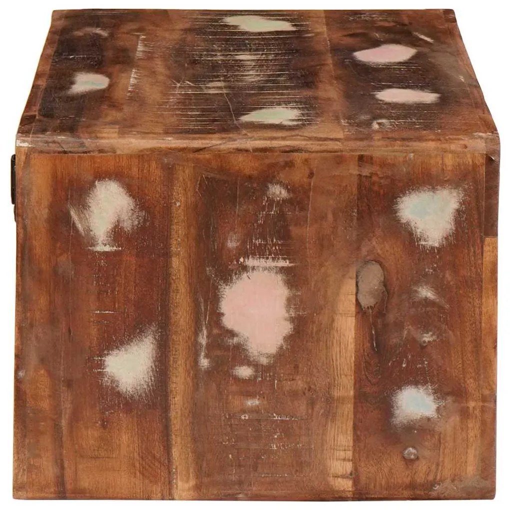 vidaXL Κομοδίνο 2 pcs Καφέ 45 x 30 x 24 εκ. Στερεό Ανακτηθέν Ξύλο