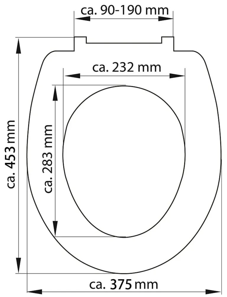 SCHÜTTE ΚΑΘΙΣΜΑ ΛΕΚΑΝΗΣ OLD WOOD ΜΕ SOFT-CLOSE &amp; ΣΧΕΔΙΟ ΑΠΟ DUROPLAST 435103