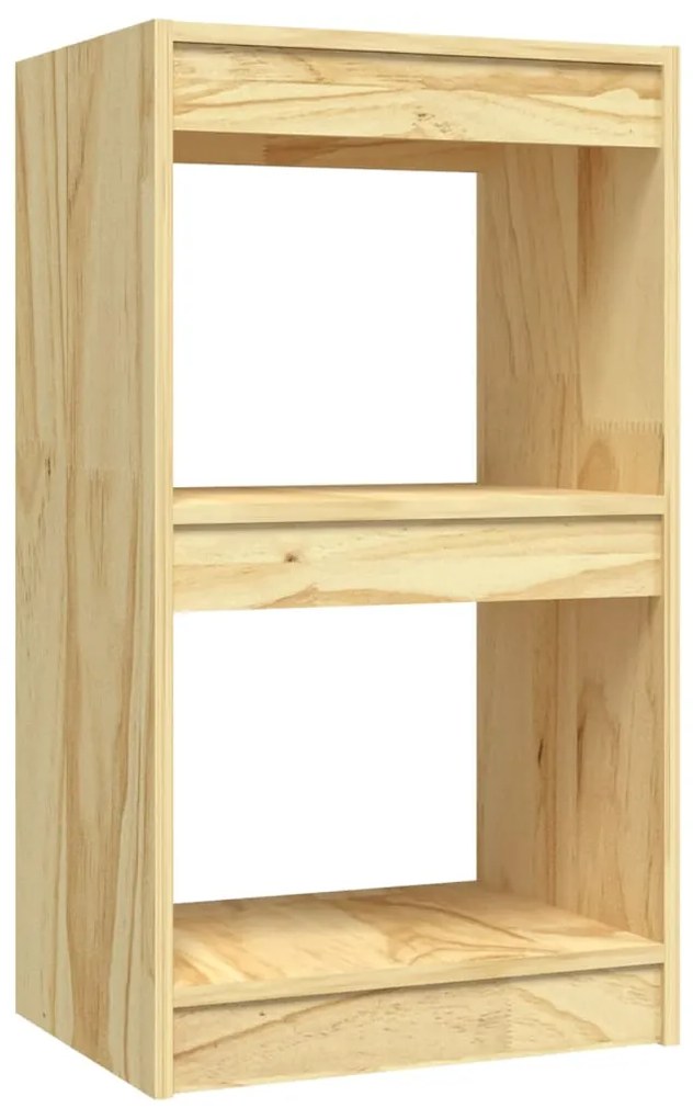 vidaXL Βιβλιοθήκη 40 x 30 x 71,5 εκ. από Μασίφ Ξύλο Πεύκου