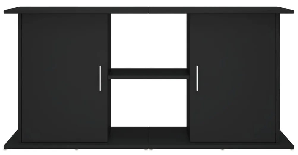 vidaXL Βάση Ενυδρείου Μαύρη 121 x 41 x 58 εκ. από Επεξεργασμένο Ξύλο