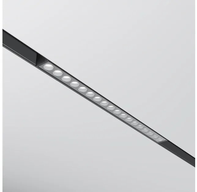 Γραμμικό Φωτιστικό Μαγνητικής Ράγας Exility LED 18W Μαύρο 2700K Points TR031-2-18W2.7K-B Maytoni TR031-2-18W2.7K-B