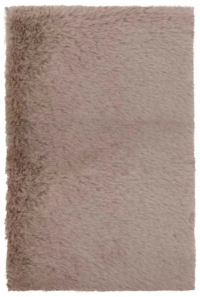 Γούνινο Χαλί Διαδρόμου (67x190) Βιοκαρπέτ Krolik R11 D.Beige