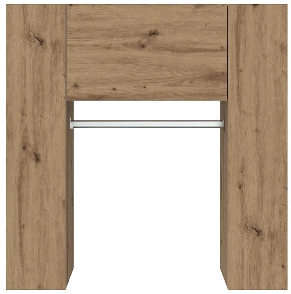 vidaXL Ντουλάπι διαδρόμου Δρυς τεχνίτης 97,5x37x99 cm Ξύλο μηχανής