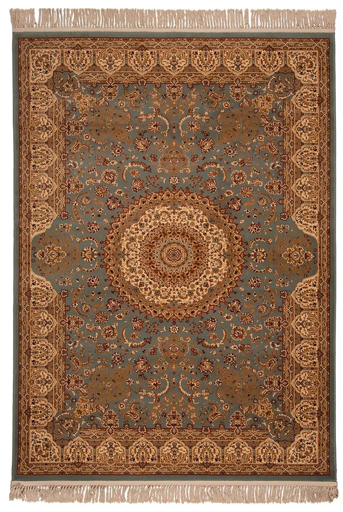 Χαλί (160x230) Βιοκαρπέτ Isfahan 2879A Blue/ Cream