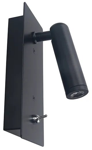 Σποτ Μονόφωτο LED Χωνευτό Aca Inyoka 151BMB Black
