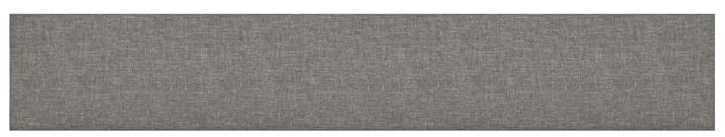 vidaXL Πάνελ Τοίχου 12 τεμ. Ανοιχτό Γκρι 90 x 15 εκ. 1,62 μ Υφασμα