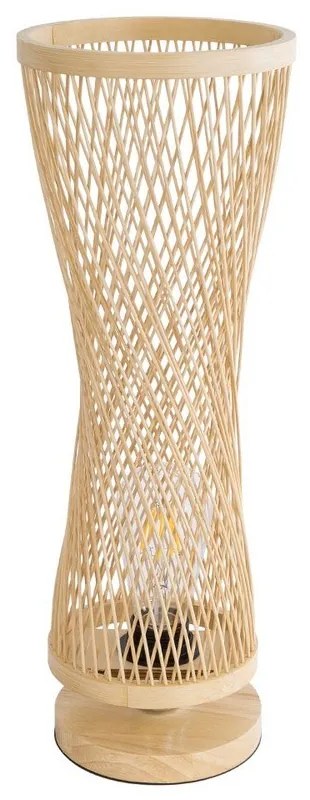 Επιτραπέζιο Φωτιστικό Rowan 01994 Boho 1xE27 IP20 17x42cm Beige GloboStar