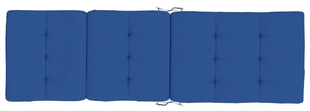 Μαξιλάρια Ξαπλώστρας 2 τεμ. Μπλε Ρουά από Ύφασμα Oxford - Μπλε