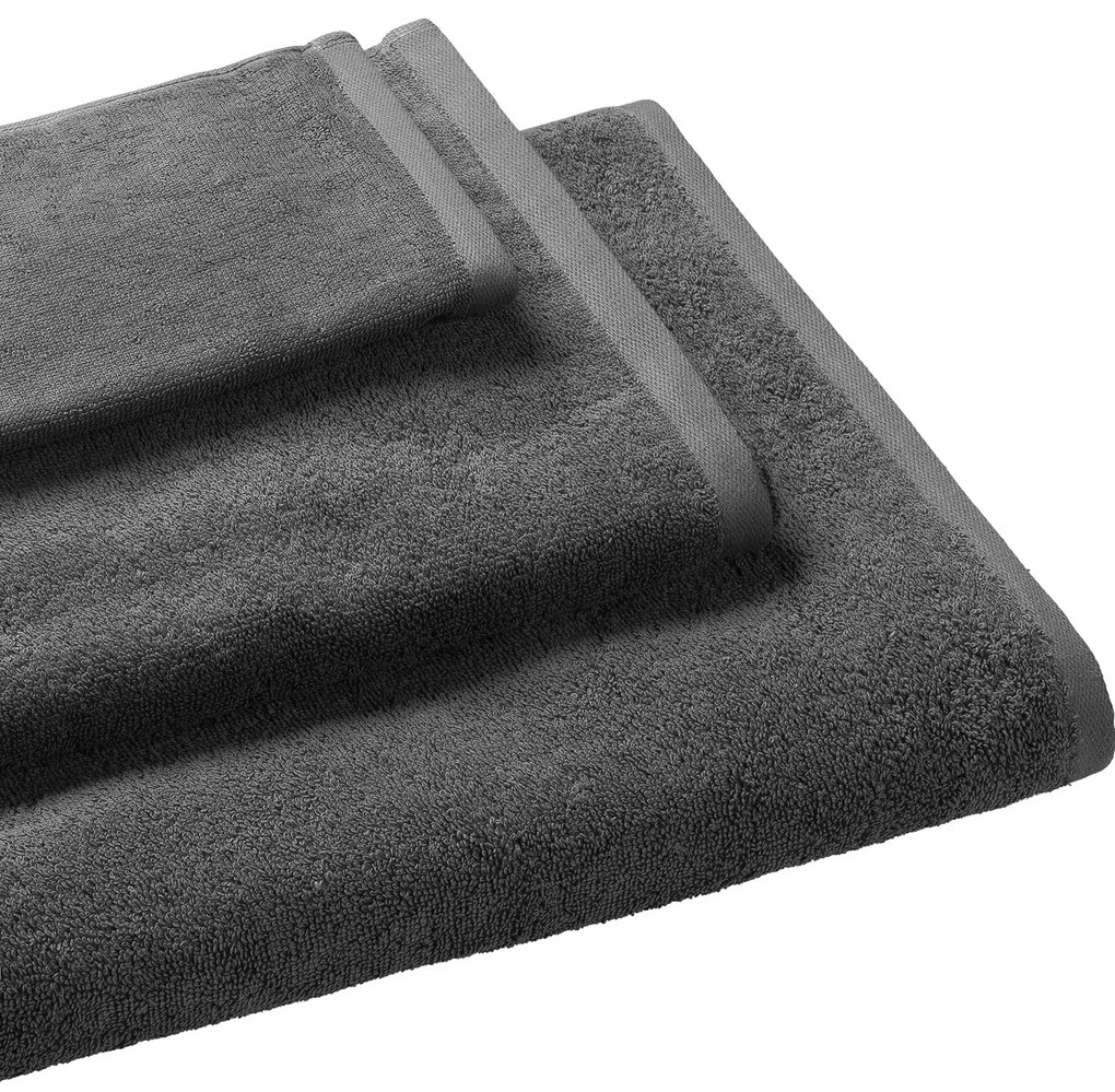 Πετσέτα SERENE ANTHRACITE Πετσέτα προσώπου: 50 x 90 εκ.