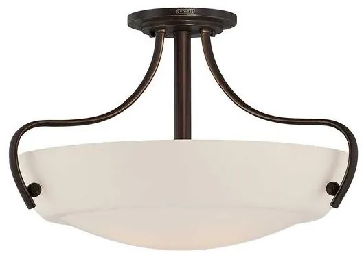 Πλαφονιέρα Φωτιστικό Οροφής 3xE27  Μπρονζέ  Chantilly QZ-CHANTILLY-SF3 Elstead Lighting-QZ-CHANTILLY-SF3-Μπρονζέ QZ-CHANTILLY-SF3