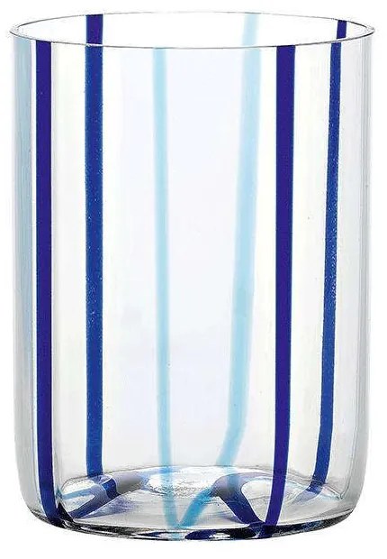 Ποτήρι Tirache TR00107 350ml Marine-Blue Zafferano Glass