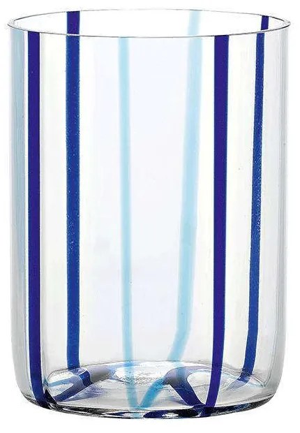 Ποτήρι Tirache TR00107 350ml Marine-Blue Zafferano Γυαλί