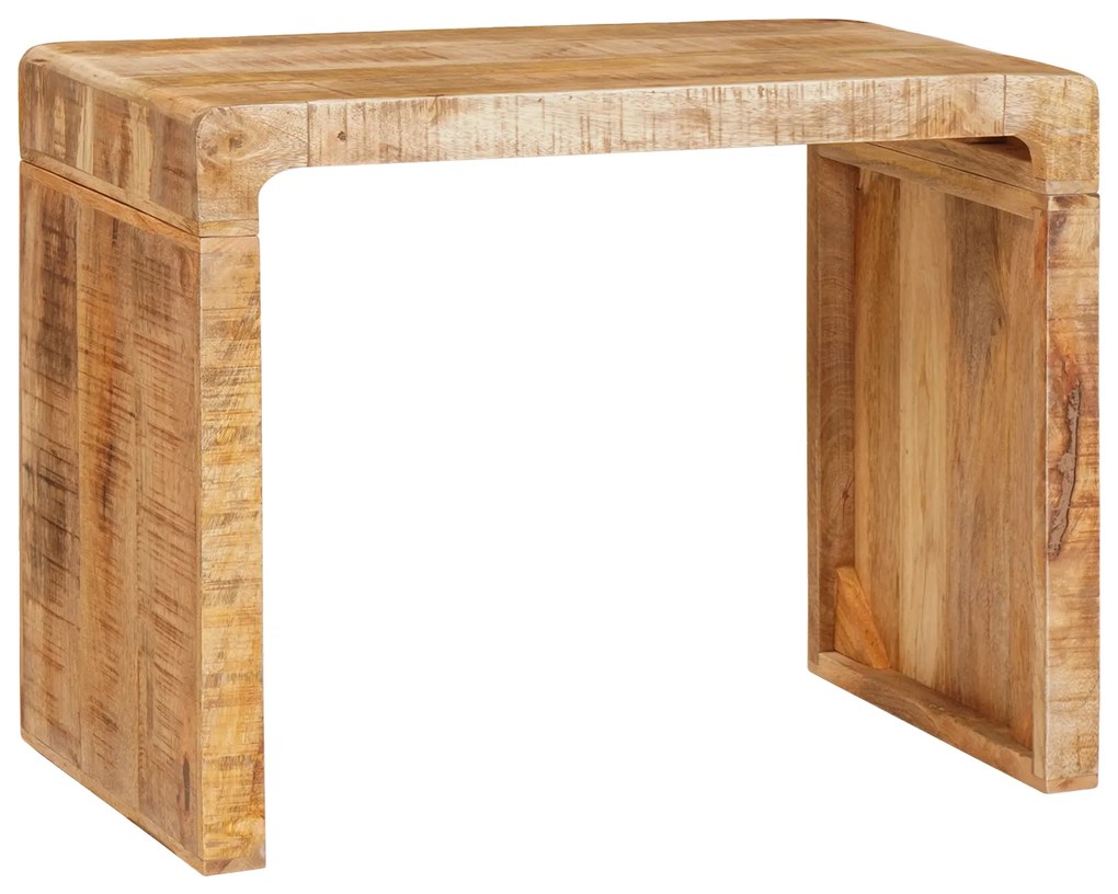 vidaXL End Table Καστανό 60 x 35 x 46 εκ Σαγκουίνι ξύλο