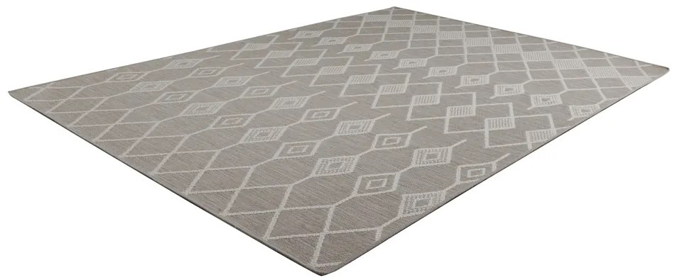 Ψάθινο χαλί Jersey 182/515 Ανοιχτό Μπεζ Ρόμβοι  - Colore Colori 1,30x1,90