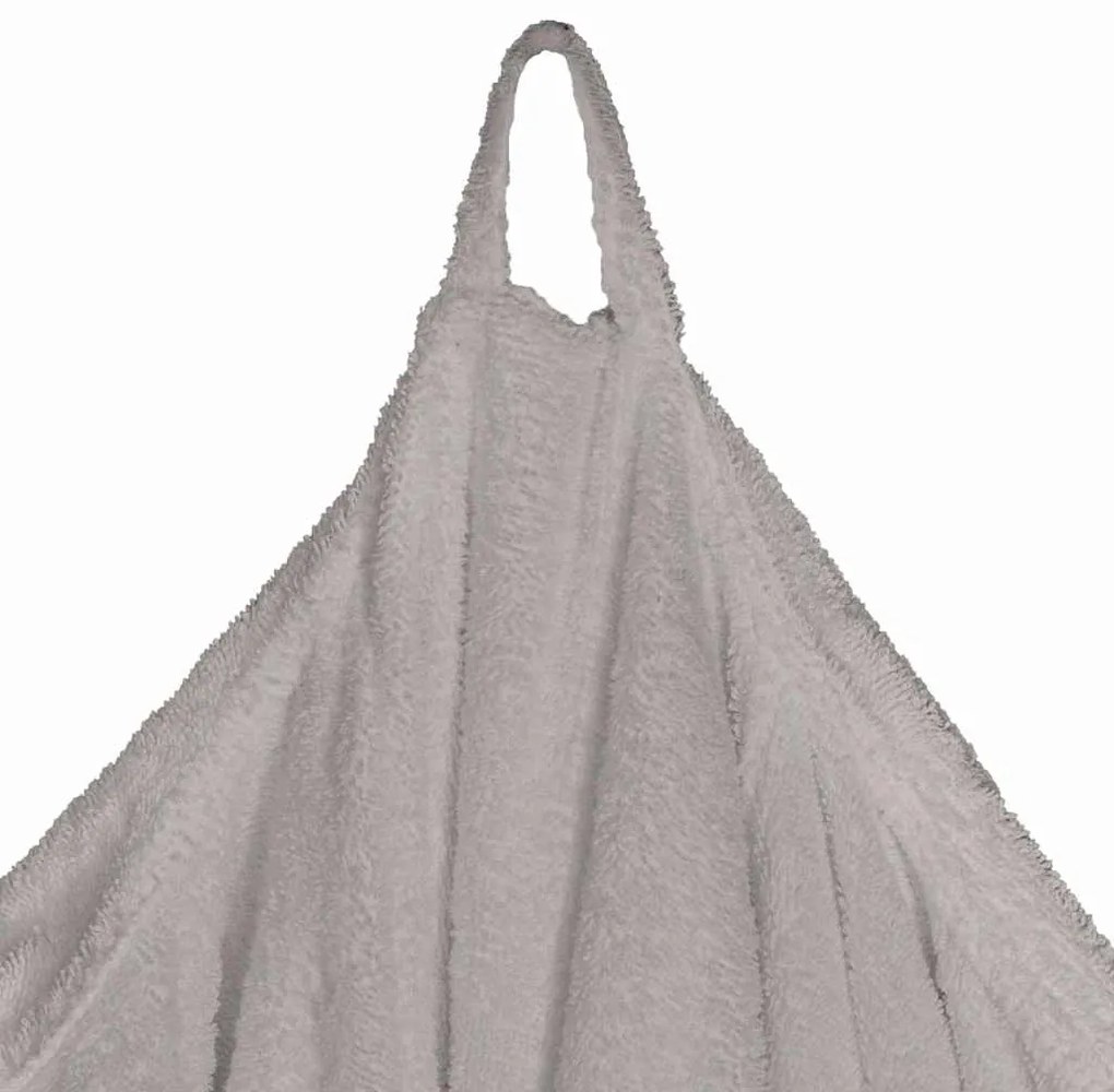 vidaXL Μπουρνούζι KINN Γκρι XXXL Βαμβάκι