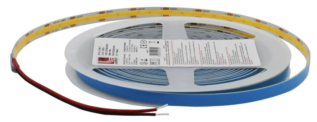 Adeleq Ταινία COB LED 5m 12VDC 11W Και 480LED Ανά Μέτρο IP54 Λευκό 30-46111