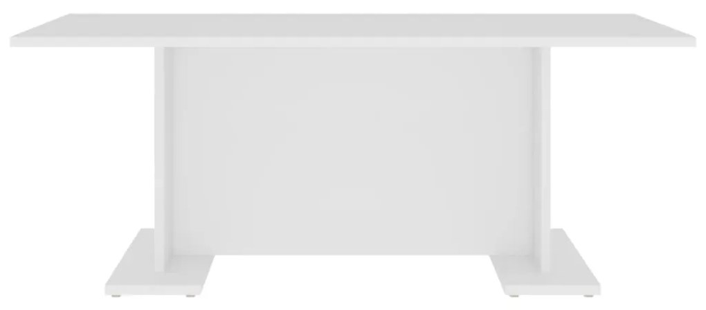 vidaXL Τραπεζάκι Σαλονιού Λευκό 103,5 x 60 x 40 εκ. από Επεξ. Ξύλο