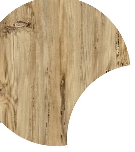 Τραπέζι σαλονιού Thunder pakoworld sonoma-λευκό 90x60x31.5εκ - 176-000106 - 176-000106