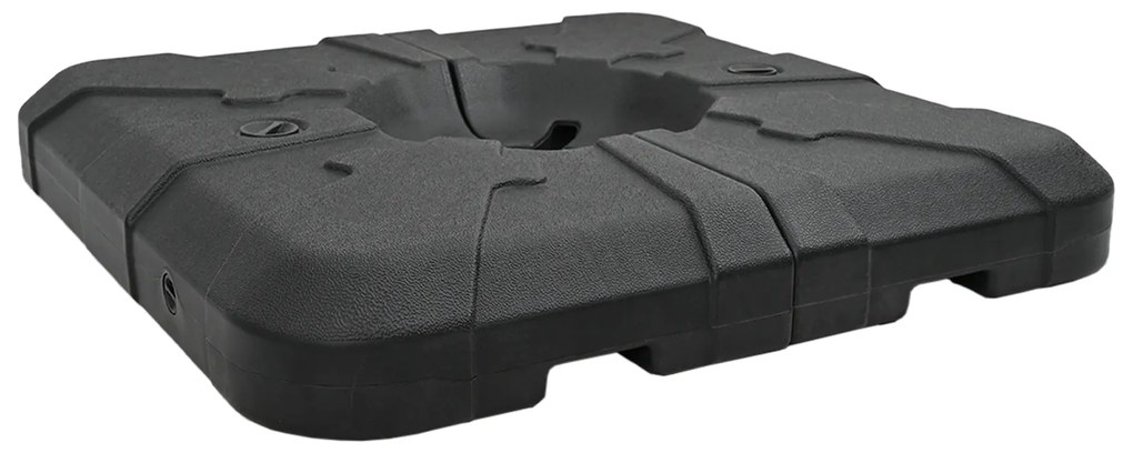vidaXL Σετ Βάσης Ομπρέλας 2-τεμαχίων : 110kg Άμμος ή 70kg Νερό
