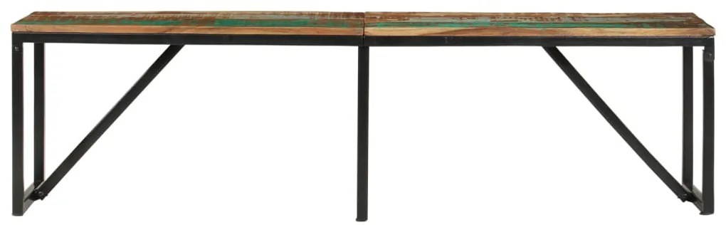 vidaXL Πάγκος 160 x 35 x 46 εκ. από Μασίφ Ανακυκλωμένο Ξύλο