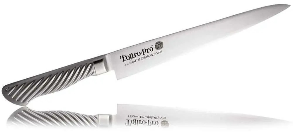 Μαχαίρι Φιλεταρίσματος Pro F-886 24cm Chrome Tojiro Ανοξείδωτο Ατσάλι
