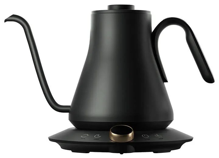 Ηλεκτρικός βραστήρας Gooseneck Cocinare 0.9L με ελεγχόμενη θερμοκρασία 1250 - 1500W (σκούρο γκρι)