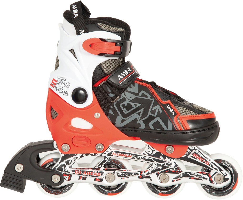 Amila Πατίνια παιδικά inline skate αλουμινίου 40-43 (48917)
