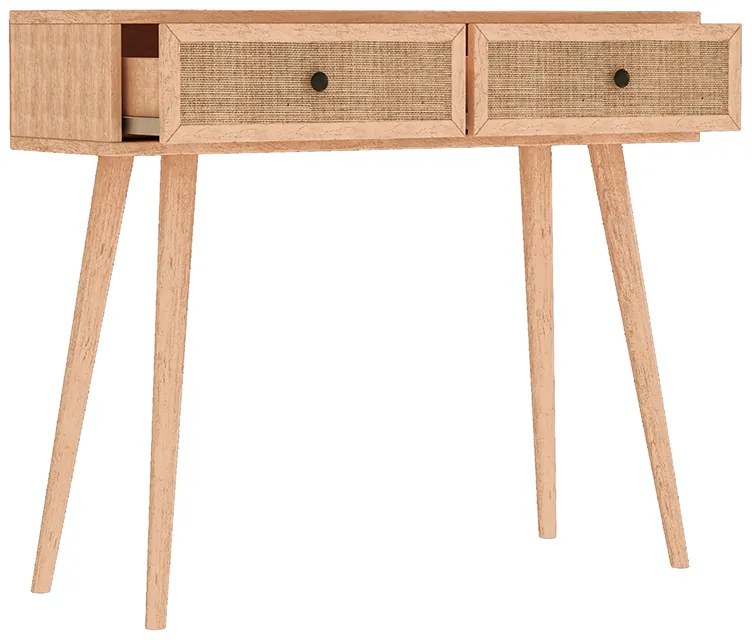 Κονσόλα Oslo pakoworld sonoma 100x29x81εκ