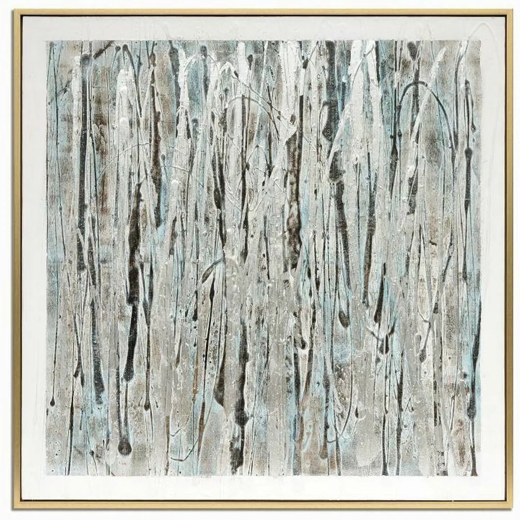 Καμβάς DKD Home Decor πολυστερίνη Καμβάς 131 x 3,8 x 131 cm