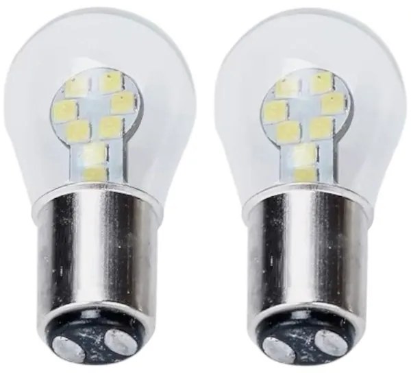 Λαμπτήρες LED διπολικοί S25 - R-DS25D-03AU - 2τεμ