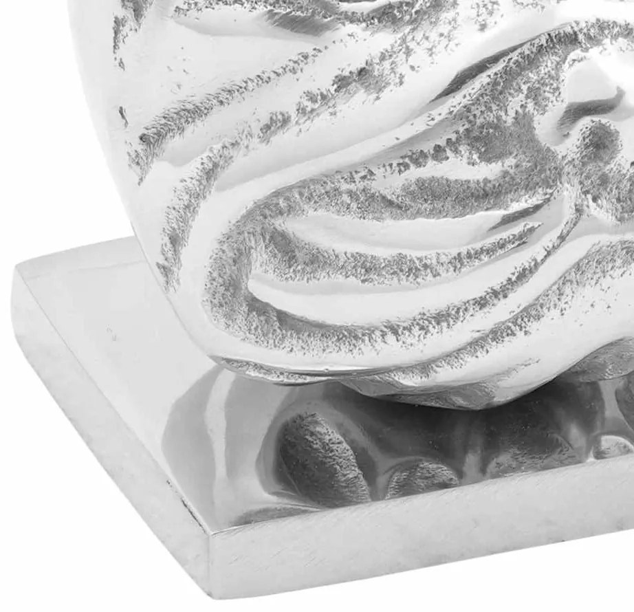 vidaXL Βιβλιοστάτες 2 pcs Ασημί 8 x 12 x 16.5 εκ. Αλουμίνιο