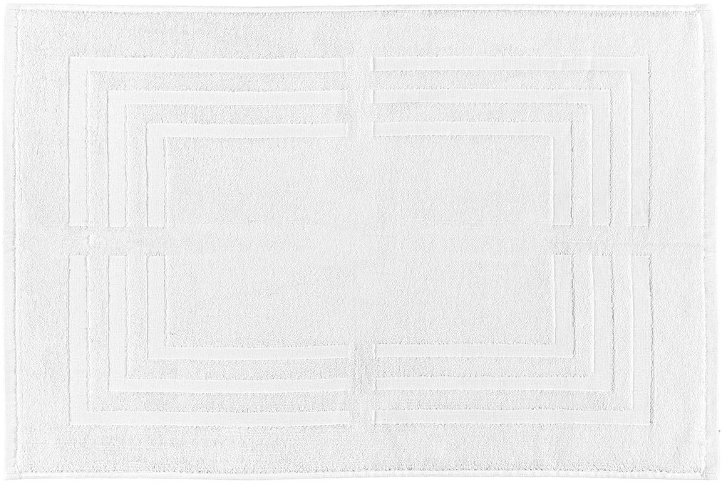 Πατάκι μπάνιου STEP WHITE Πατάκι μπάνιου: 50 x 75 εκ.