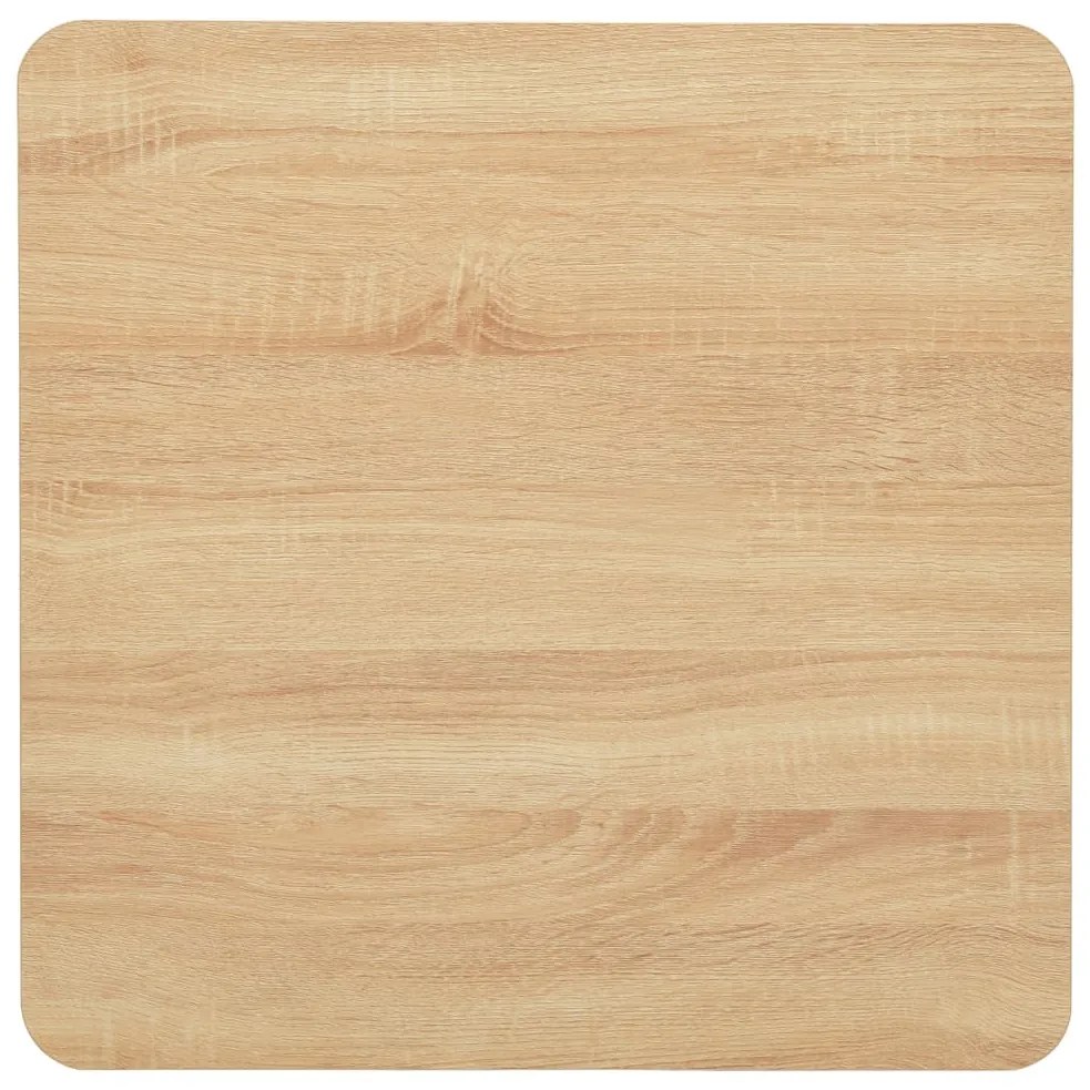 vidaXL Τραπέζι Bistro Χρώμα Δρυός 60 x 60 x 107 εκ.