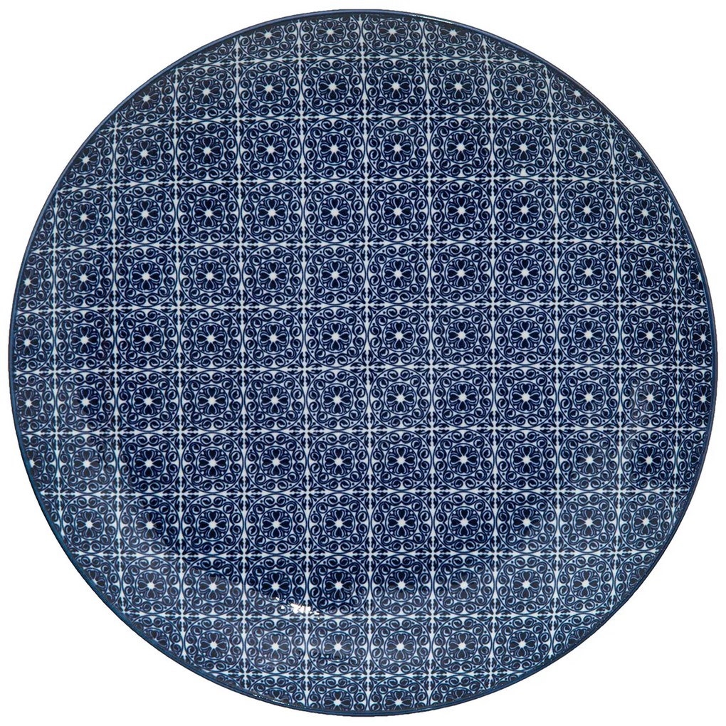 Πιάτο Φαγητού Ρηχό (Φ26) S-D Adele Blue 154907A