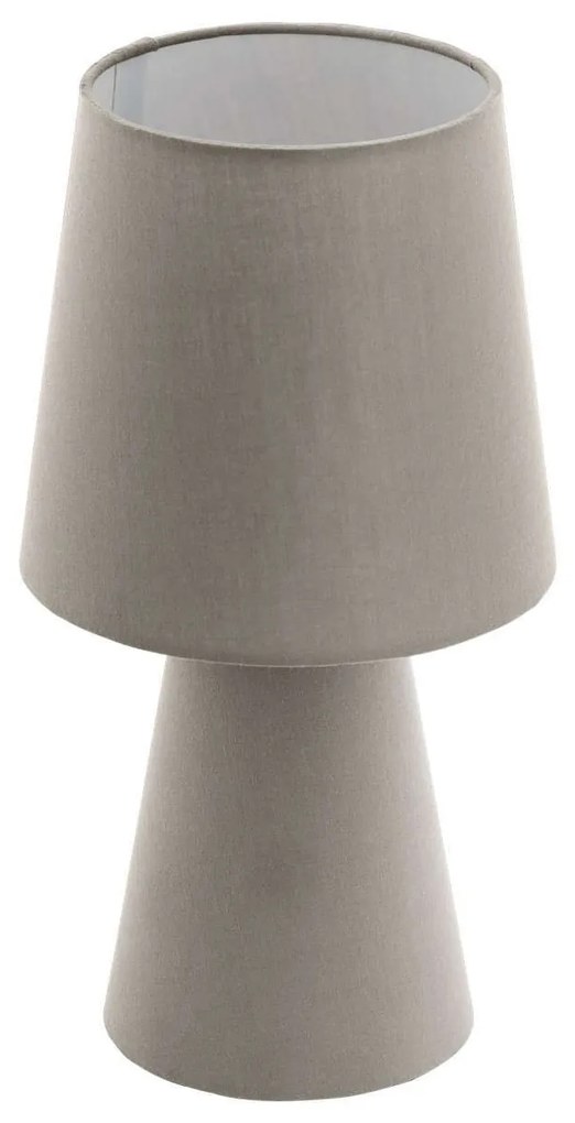 Επιτραπέζιο Φωτιστικό -Πορτατίφ Led 97124 Grey Carpara Eglo Fabric, Polypropylene