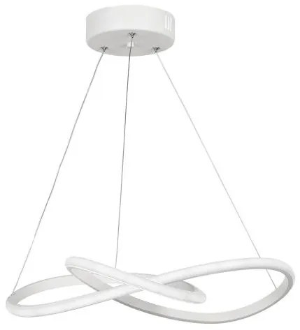 Κρεμαστό Φωτιστικό Οροφής LED 48W 3CCT Mercury-50 Heronia Lighting 01-0355 Λευκό