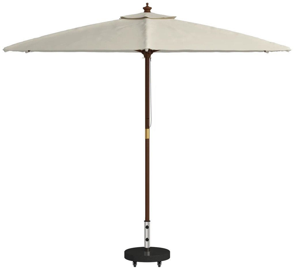 vidaXL Βάση ομπρέλας Μαύρο 45 x 45 x 45 cm Γρανίτης