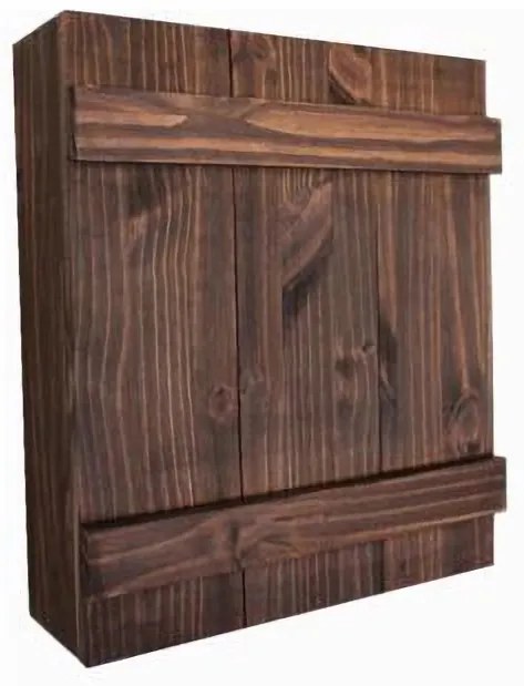 Mini Bar JESSICA Καρυδί Ξύλο 42x15x46cm - 14870214 - 14870214