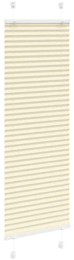 Πλισέ περσίδα Κρέμα 50x100 cm Πλάτος υφάσματος 49,4 cm 4015269