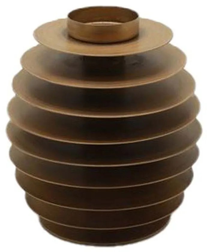 Βάση Ρεσώ Edin 033227 12x12x14cm Brown Μέταλλο