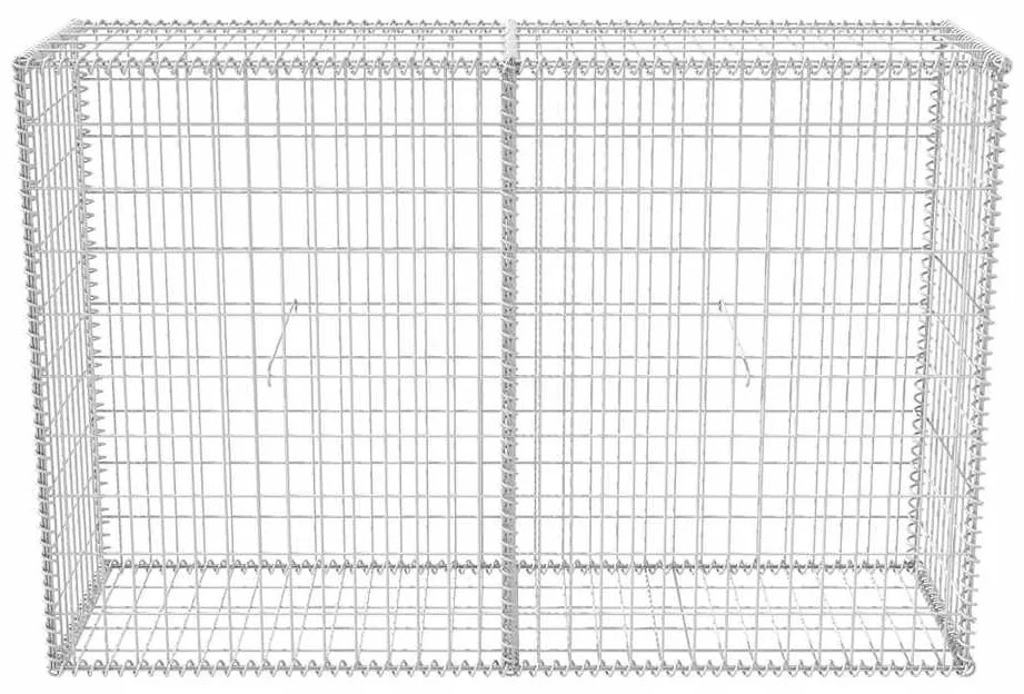vidaXL Συρματοκιβώτιο 150 x 50 x 100 εκ. από Γαλβανισμένο Χάλυβα