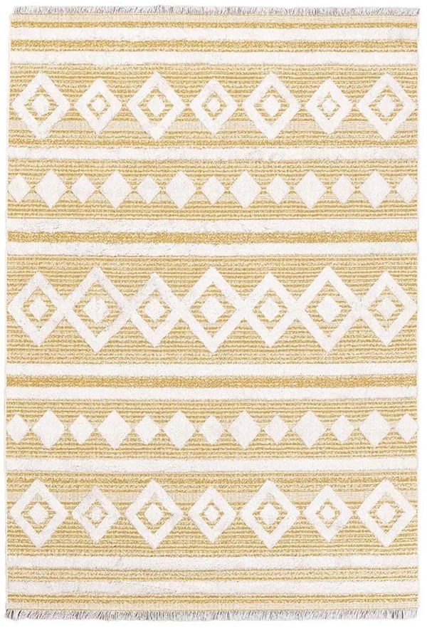 Καλοκαιρινό Χαλί Nomad 22322/16  CREAM YELLOW 129 x 190