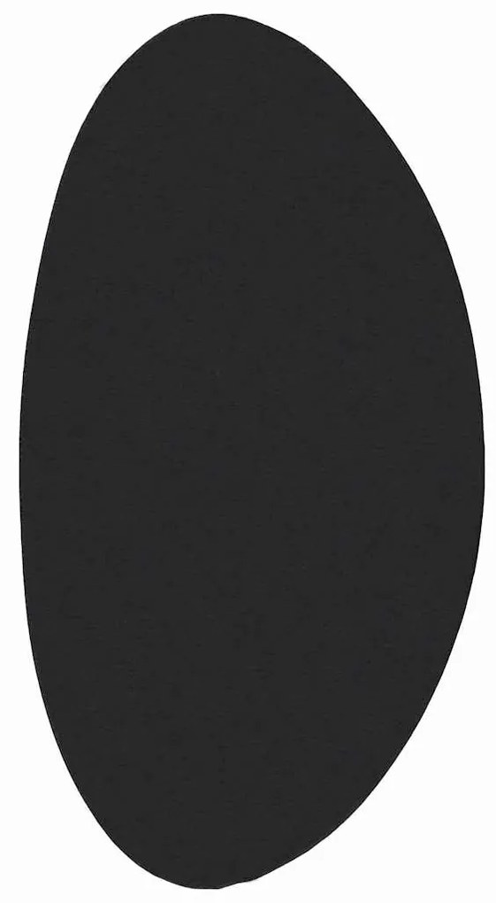 vidaXL Χαλί HUARTE Μαύρο 100 x 200 cm Πολυεστέρας