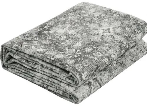 VEVOR Large Area Rug 8x10 ft Anti-Skid and Tear-Resistant Floor Mat Vintage Gray