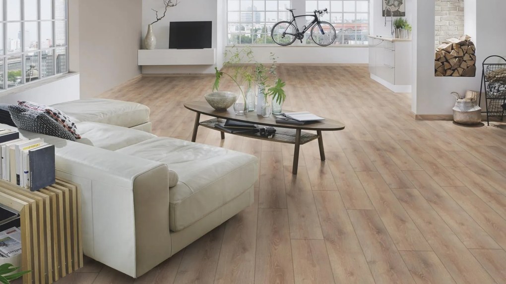 ΔΑΠΕΔΟ LAMINATE MODERA PLUS 10mm K057 CLEARWATER OAK NewPlan