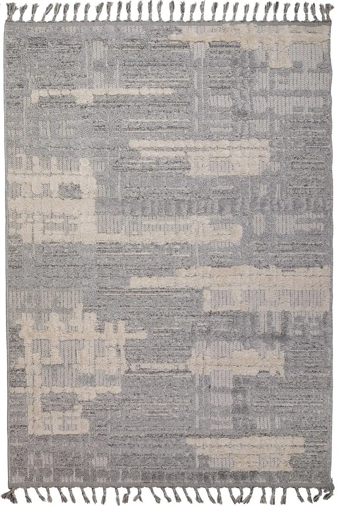Χαλί Momentum S715A White-Light Grey Βιοκαρπέτ 240X300cm